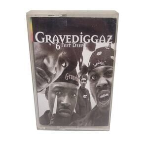Gravediggaz 6 Feet Deep 1994 Cassette Tape Horrorcore RZA Wu-Tang Classic Tested